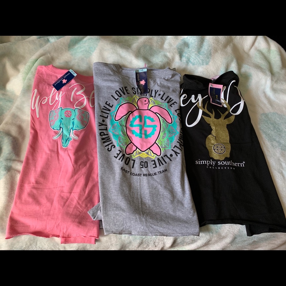 Simply southern cropped long sleeve